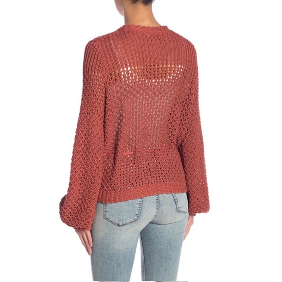 360 Sweater Aveline Open Front Knit Cardigan - Picture 8 of 8